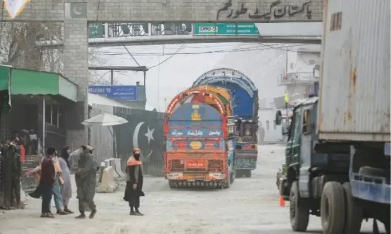 Trade at Torkham border stops over travel document dispute