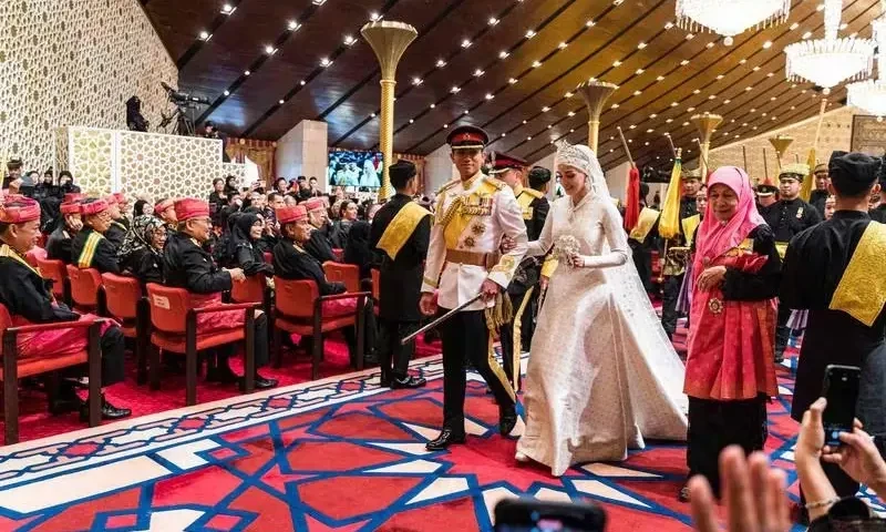 Asia&rsquo;s most eligible bachelor Prince Mateen ties the knot