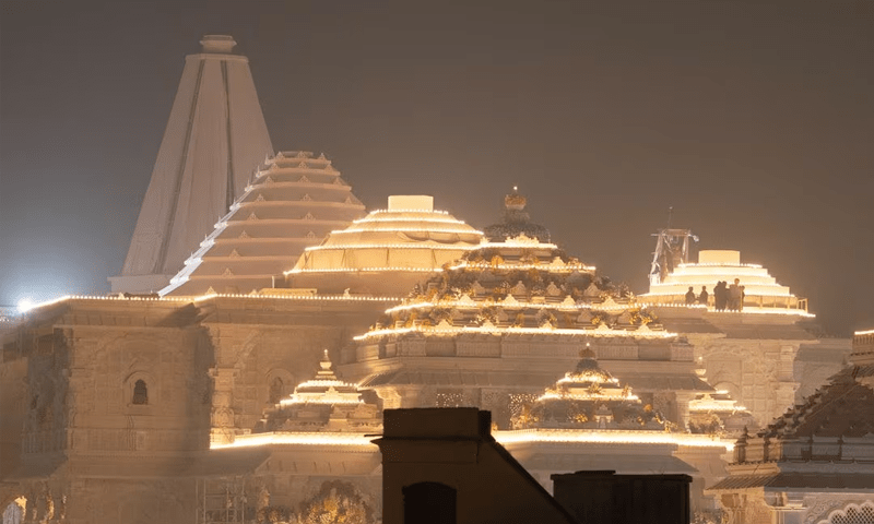 Modi to open Ayodhya Temple on Monday