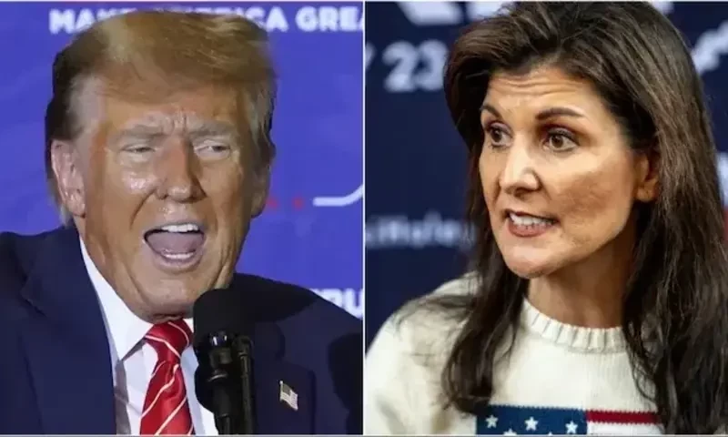 Nikki Haley asks if Trump is mentally fit after confusing remark