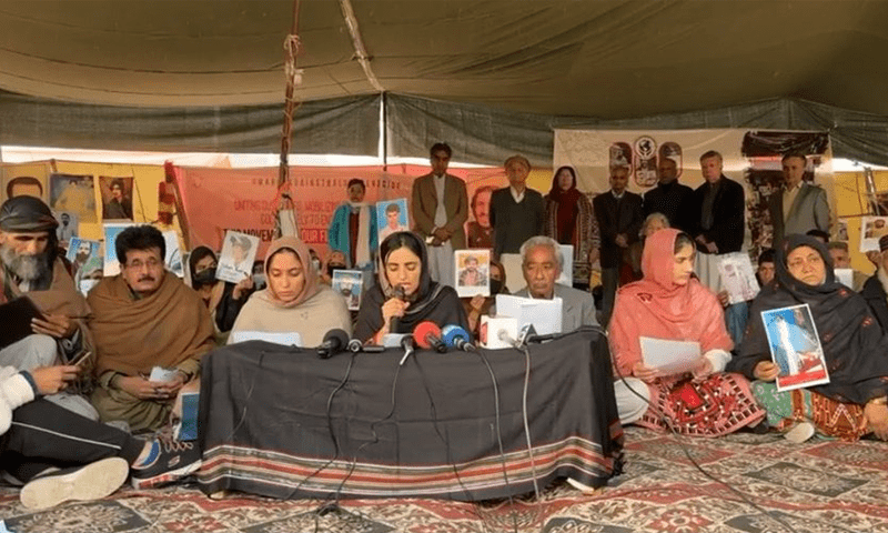 Sit-in for Baloch missing persons called off in Islamabad