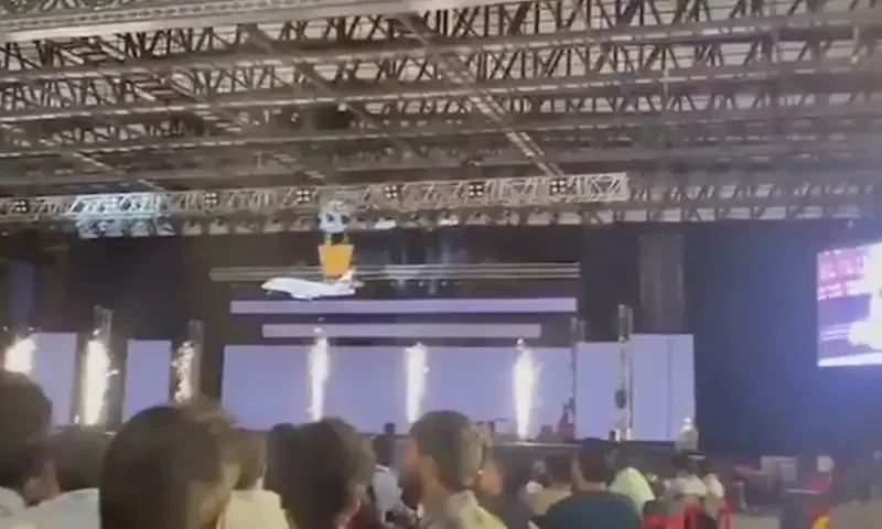 Tech CEO falls to death while making entrance at company party