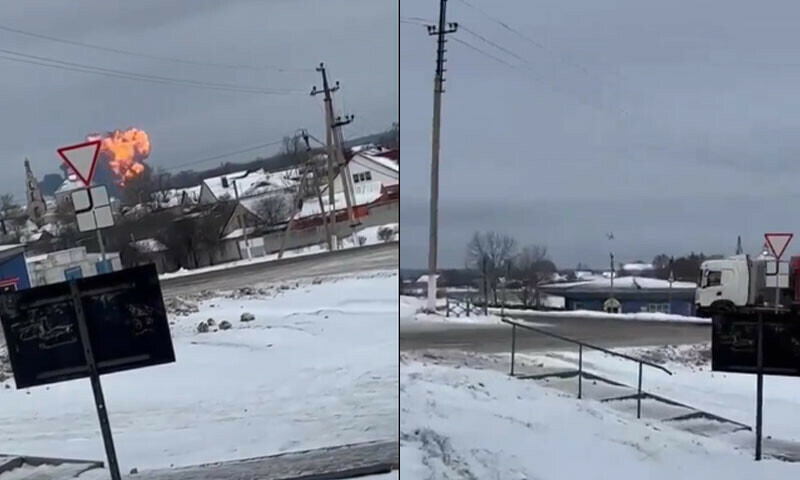 Russian plane carrying Ukrainian POWs crashes before prisoner swap