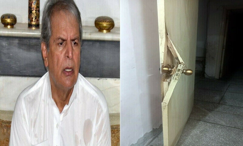 Javed Hashmi claims house raided, family members arrested