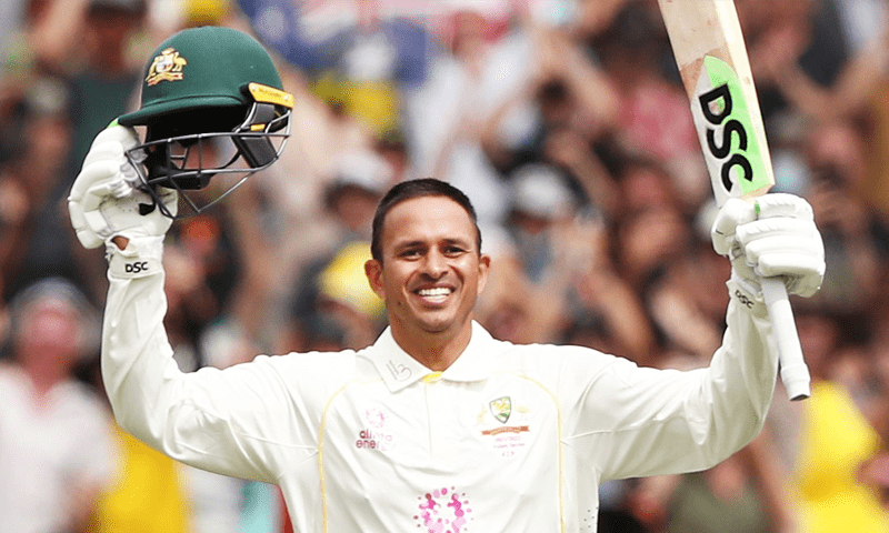 Usman Khawaja declared Test cricketer of the year