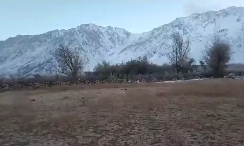 Ghizer sees first snowfall of winter