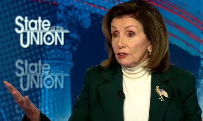 Some protesters calling for Gaza ceasefire connected to Putin, claims US rep Nancy Pelosi