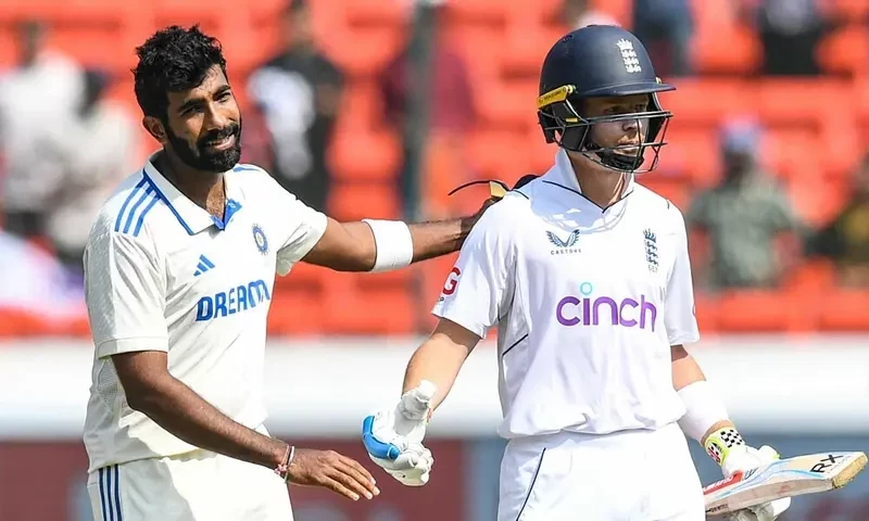 ICC reprimands India&rsquo;s Bumrah for contact with England&rsquo;s Pope