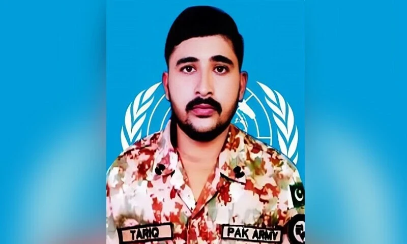 Pakistani UN peacekeeper martyred in Sudan