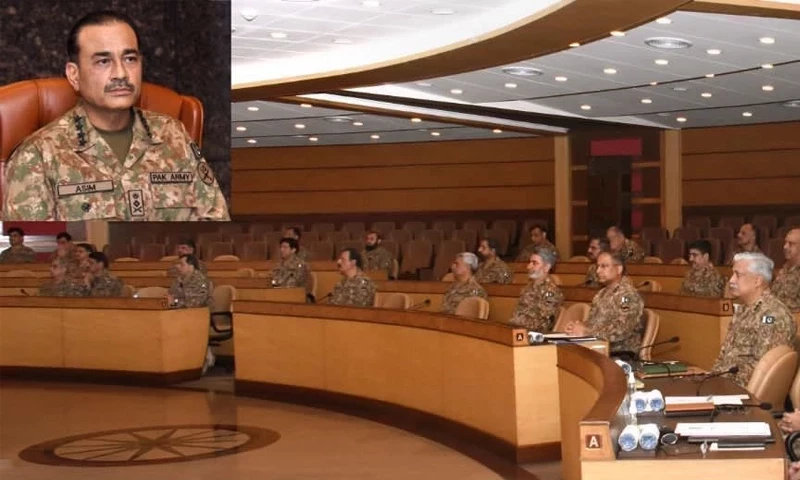 Army&rsquo;s Corps Commanders warn against sabotaging election