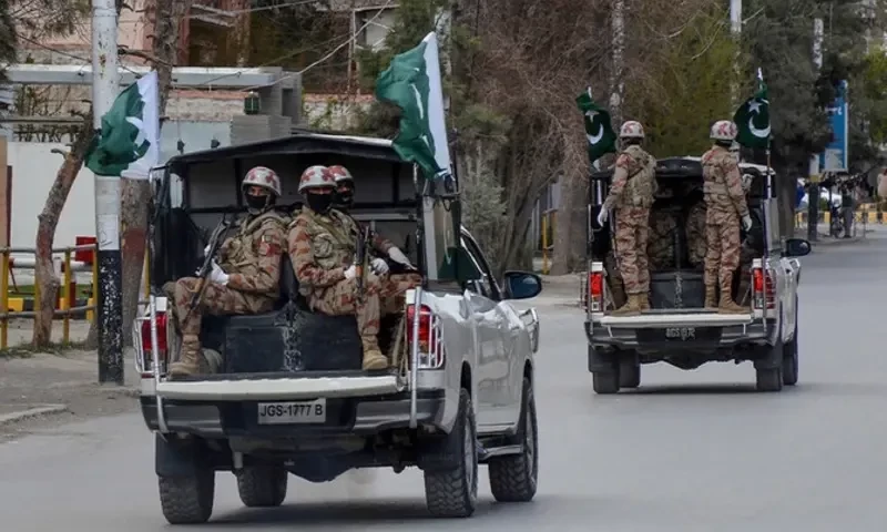 Security forces kill 12 terrorists in clearance operation in Balochistan&rsquo;s Mach