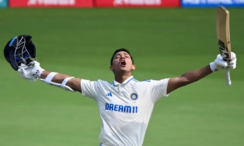 Jaiswal double ton powers India to 396 in England Test