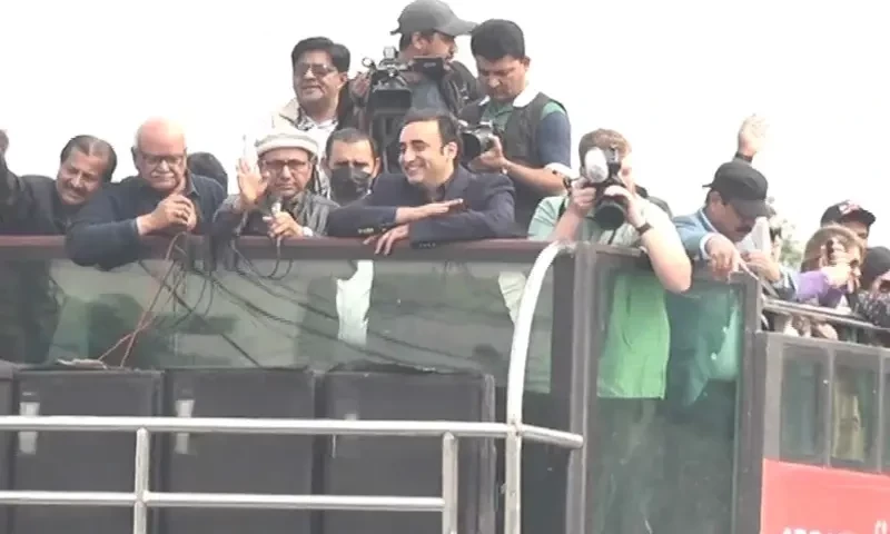 PPP Karachi procession: &lsquo;Karachi is now under our control&rsquo;