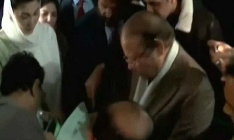 PML-N&rsquo;s Nawaz Sharif against coalition govt after election