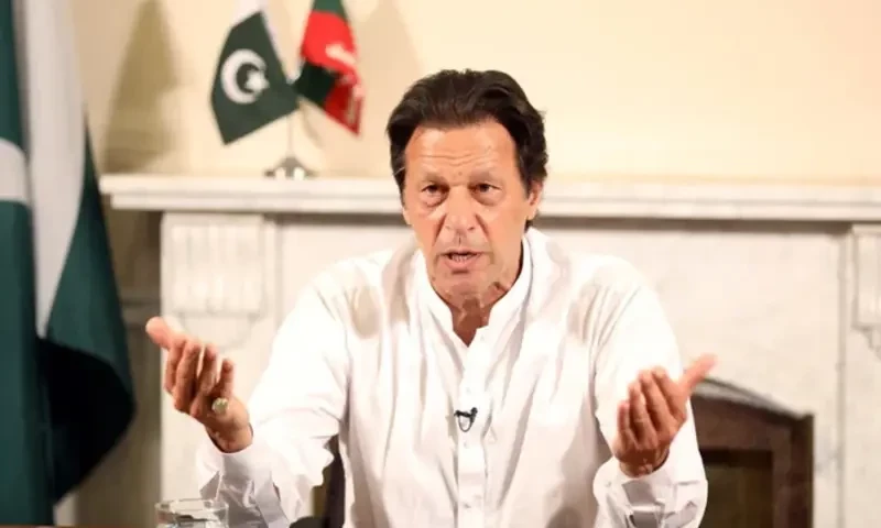 &lsquo;London plan&rsquo; failed, says ex-PM Imran Khan in AI generated victory speech