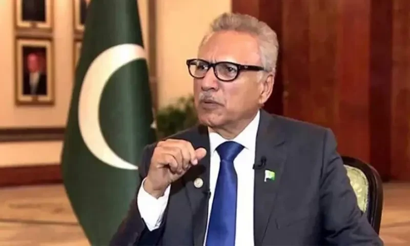 President Alvi emphasises importance of EVMs as controversy mars election