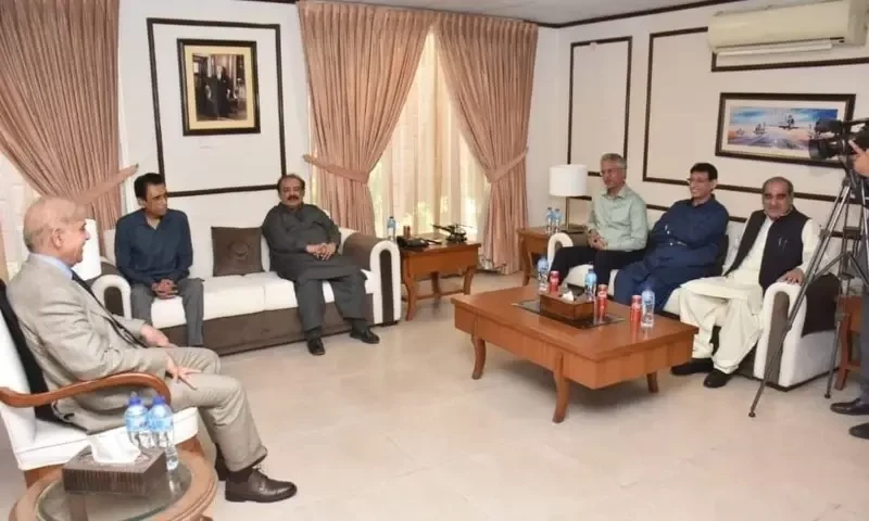 MQM-P delegation meets PML-N President Shehbaz