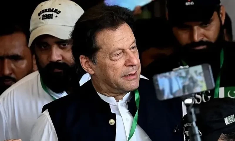 Imran Khan denies meeting with high-ranking officials in Adiala jail