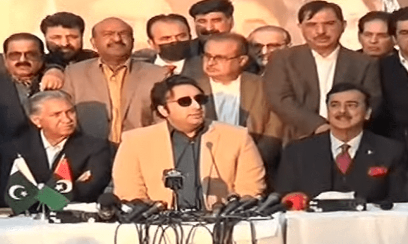 PPP to vote for PMLN govt in center without joining it, says Bilawal