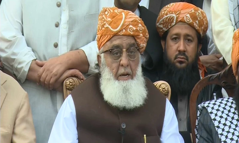 Fazl announces country-wide protests, calls polls worse than 2018