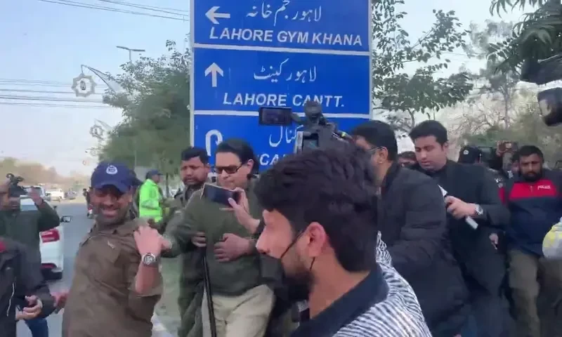 Salman Akram Raja, PTI women supporters arrested in Lahore during protests