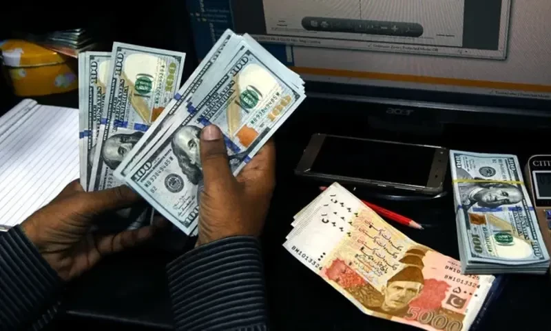 Dollar records minor loss against rupee in interbank