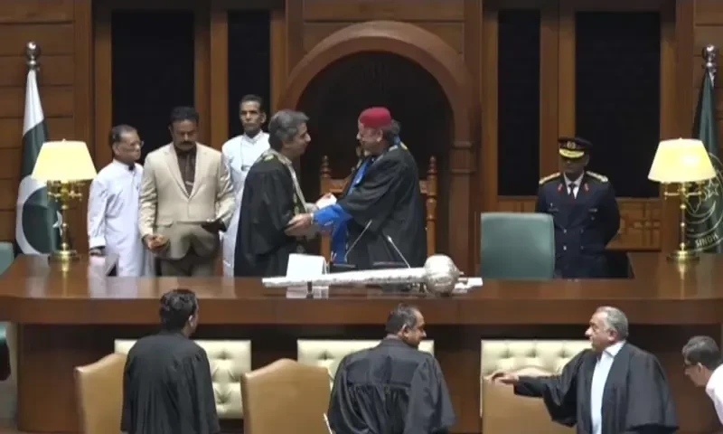 Sindh Assembly: PPP&rsquo;s Owais Qadir Shah speaker, Anthony Naveed becomes deputy speaker