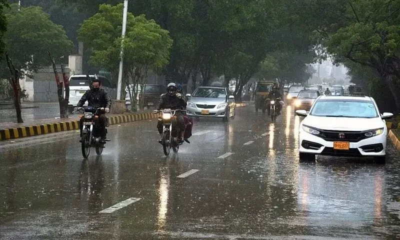 Light rain likely today in Karachi