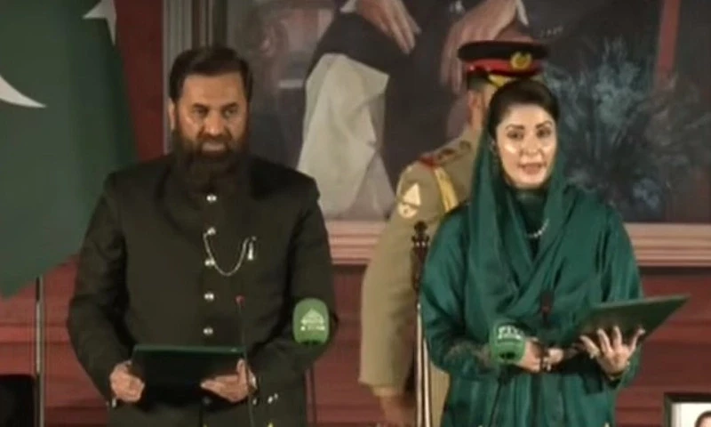 Maryam Nawaz sworn in as Punjab&rsquo;s first woman chief minister