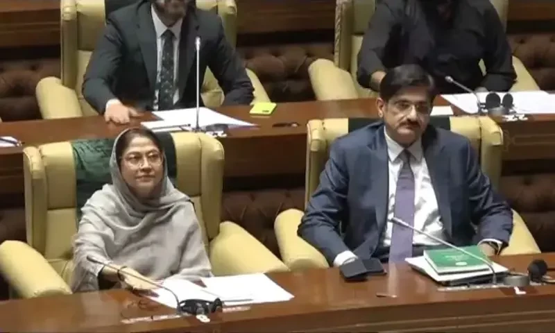 Murad Ali Shah elected chief minister of Sindh for third term