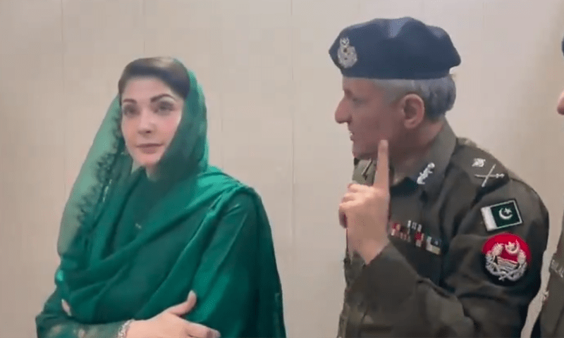 Maryam raids police station hours after taking charge