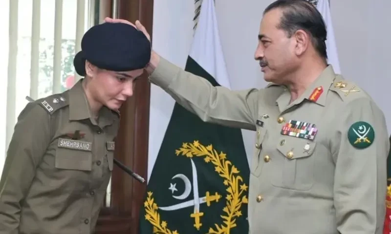 COAS Munir lauds ASP Shehrbano Naqvi for saving woman from mob