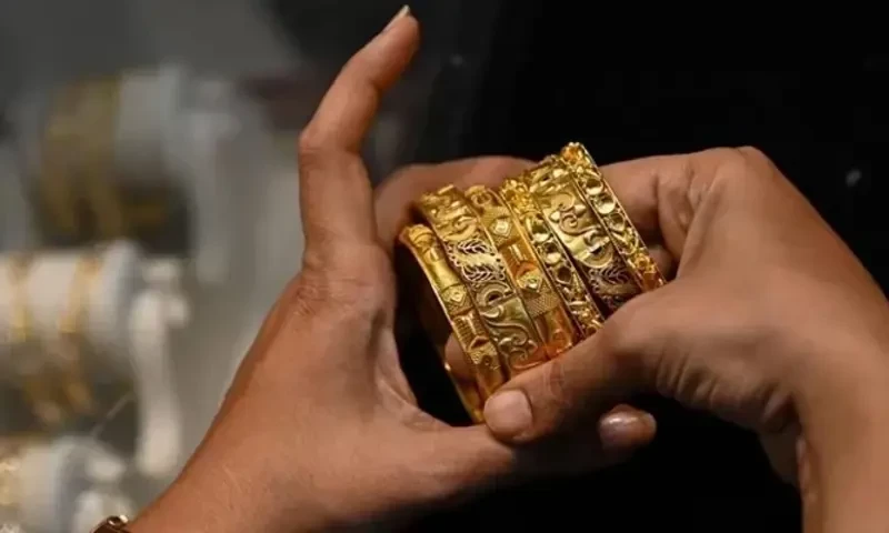 Gold prices increase sharply in Pakistan