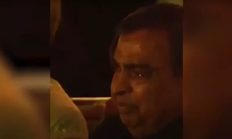 Mukesh Ambani cries after son Anant speaks about health issues