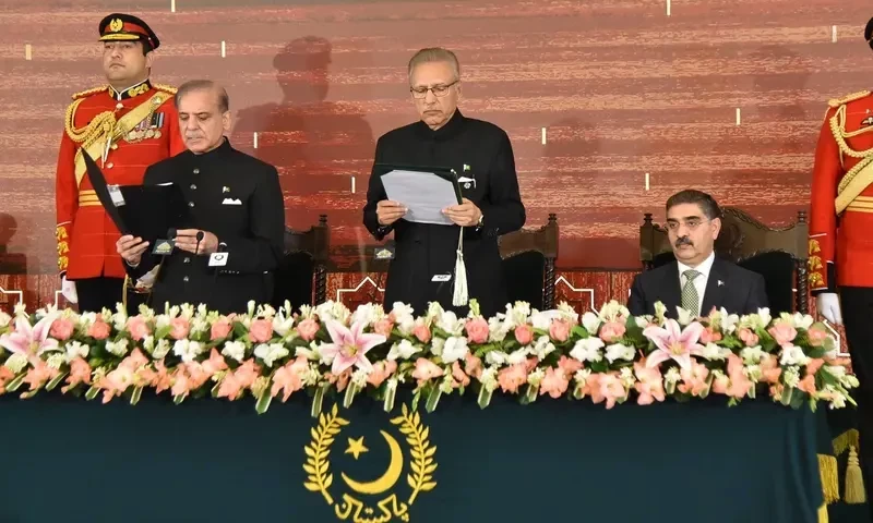 Shehbaz takes oath as prime minister of Pakistan