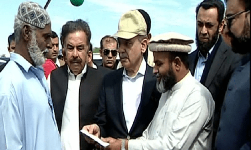 Shehbaz announces massive financial aid for Gwadar flood victims