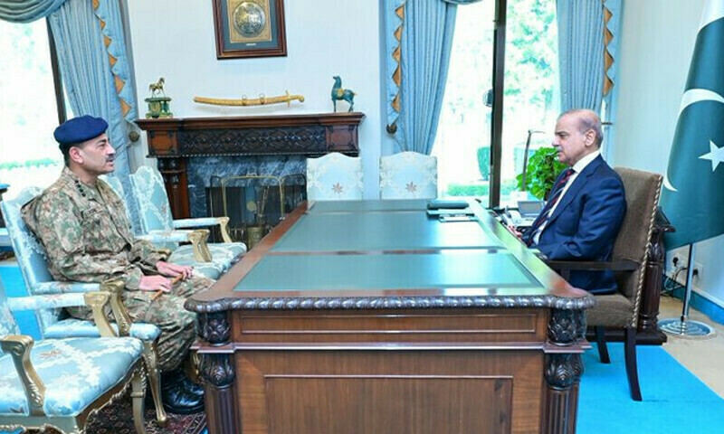 Army chief calls on PM Shehbaz
