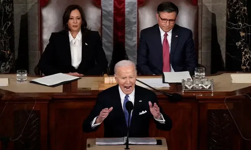 Biden takes on Trump and Republicans in fiery State of the Union speech