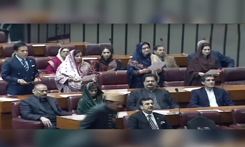 MNAs elected on reserved seats sworn in despite court&rsquo;s stay order