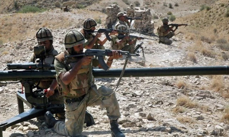 10 terrorists killed in separate operations in North Waziristan: ISPR