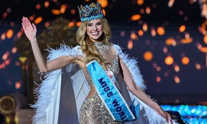 Miss World Krystyna Pyszkova urges girls to develop winning mindset