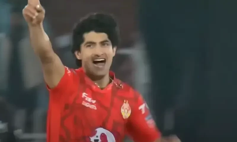 Islamabad United&rsquo;s Naseem Shah fined 10% match fee over PSL code violation