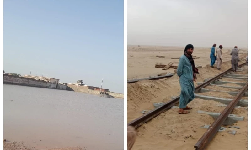 Pakistan-Iran train service suspended as rains damage track in Balochistan