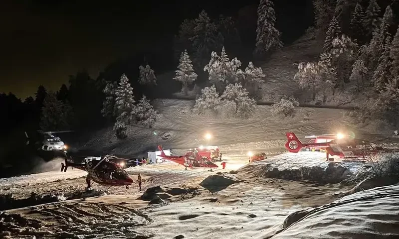 Five skiers found dead, search continues for one missing in Switzerland Alps: police