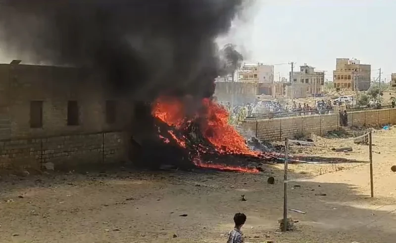 Indian Air Force&rsquo;s Tejas aircraft crashes in Rajasthan