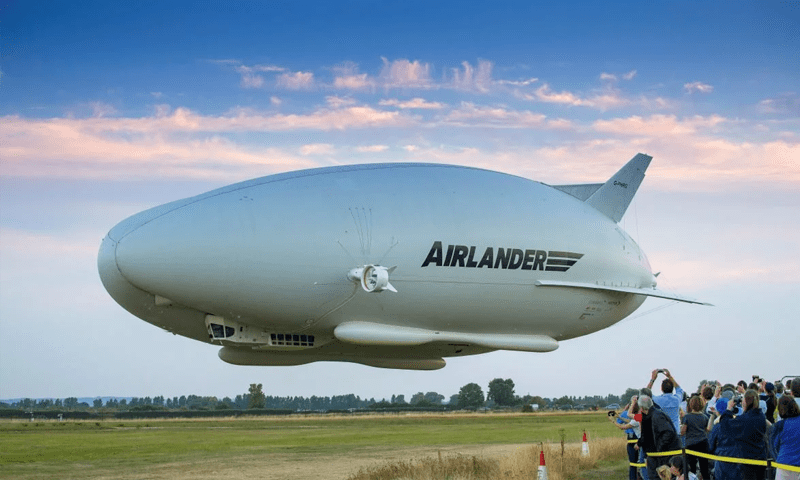 Flying high: UK&rsquo;s modern-day green airship takes shape