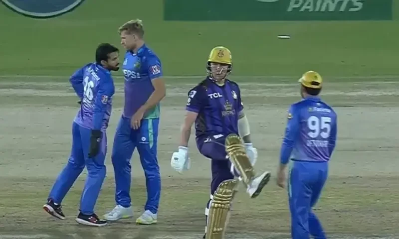 Multan&rsquo;s Iftikhar fined for using &lsquo;inappropriate language&rsquo; towards Quetta batter