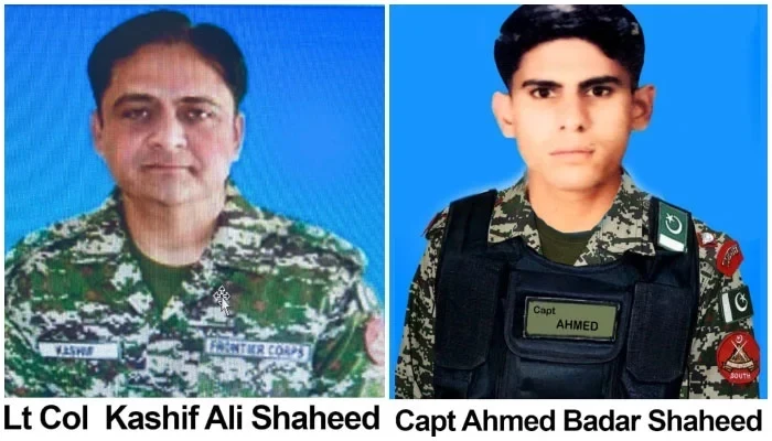 Army Lt. colonel, captain among seven martyred in North Waziristan attack
