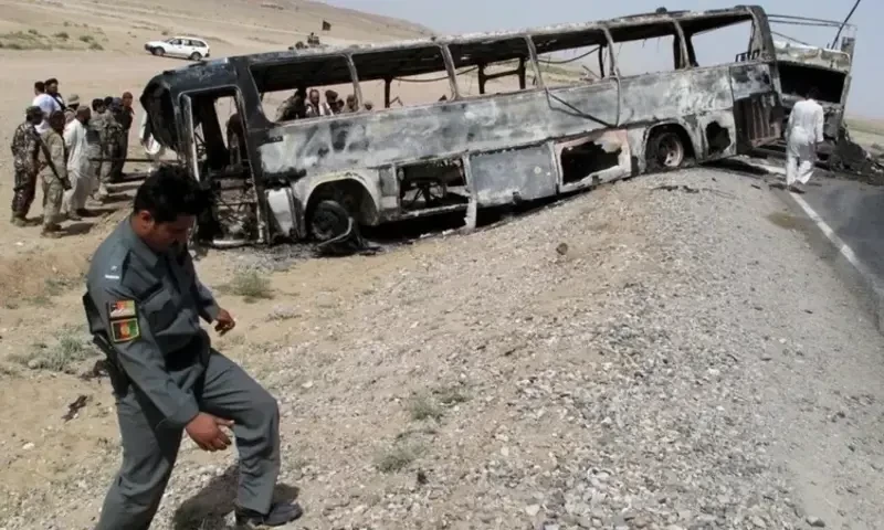 21 killed in bus, tanker collision in Afghanistan: provincial official