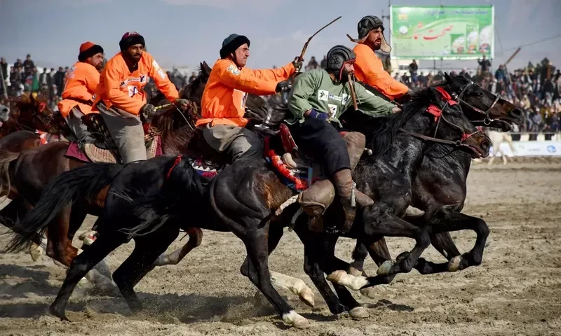 The pain and money behind the Afghan game of buzkashi